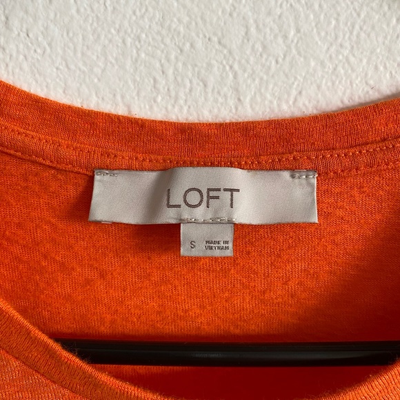 Loft Flutter Cap Sleeve top - Picture 2 of 3